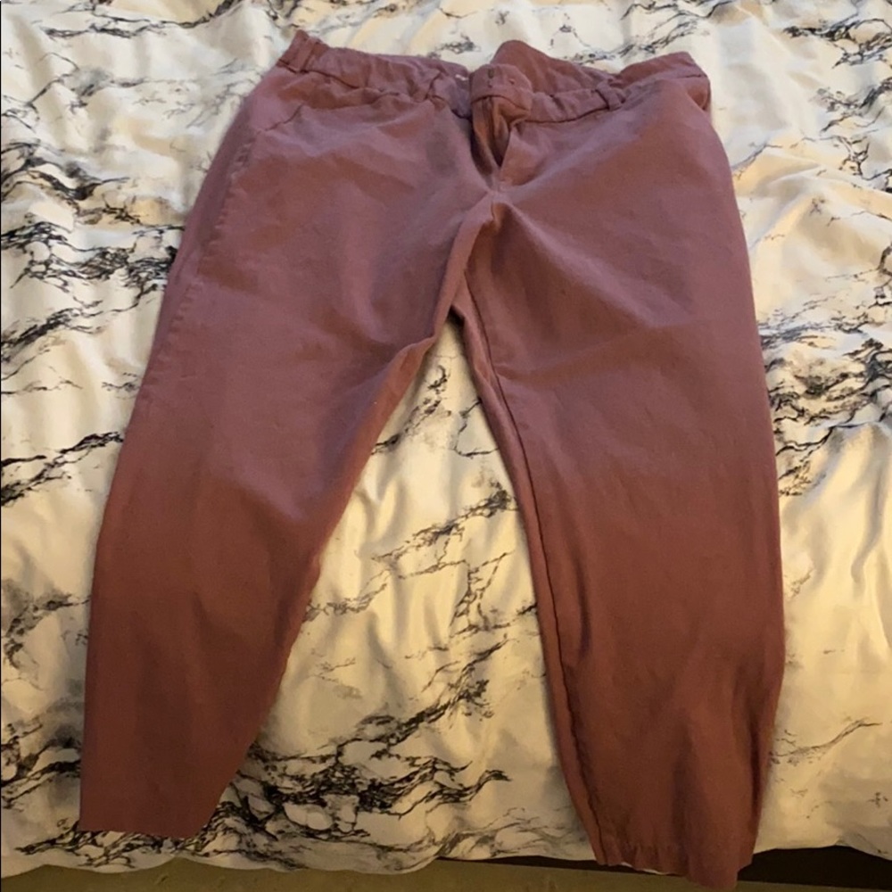 Dusty Purple Old Navy Pixie Pants